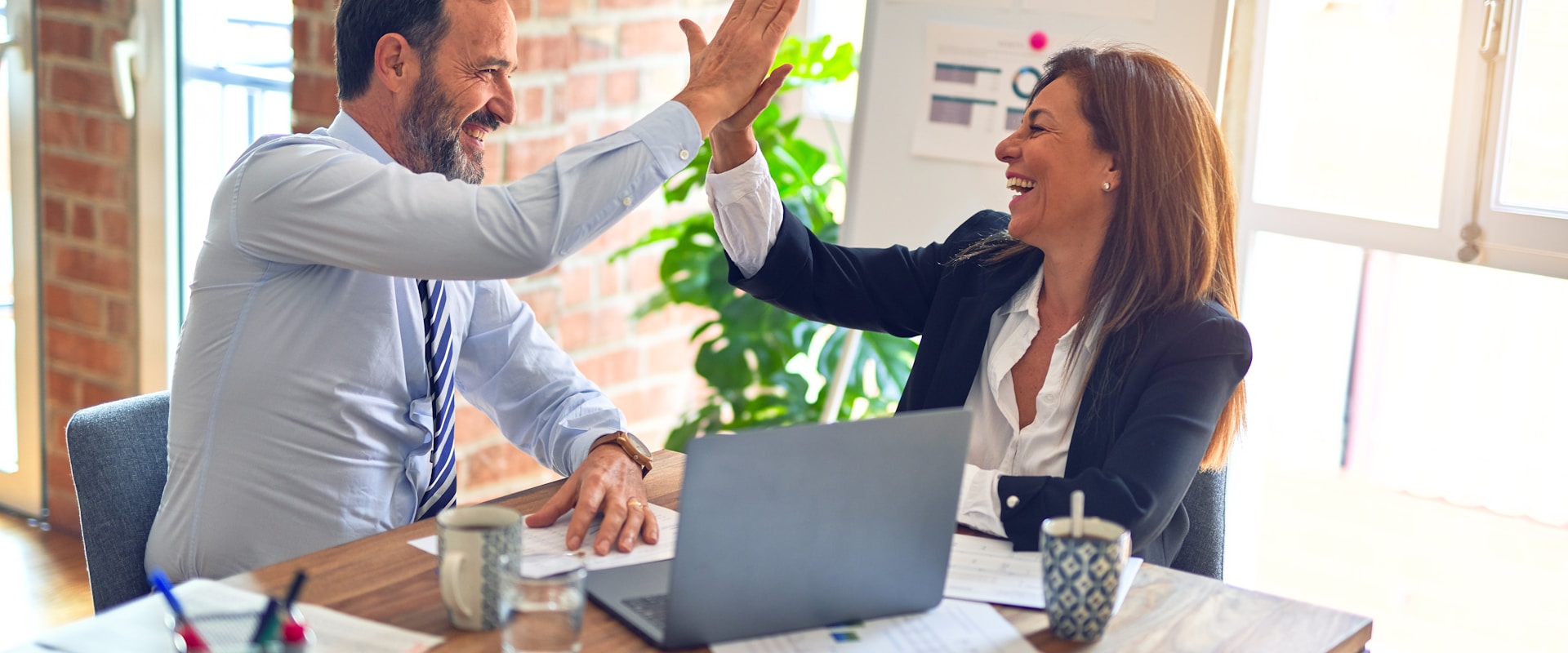 Professional team collaboration